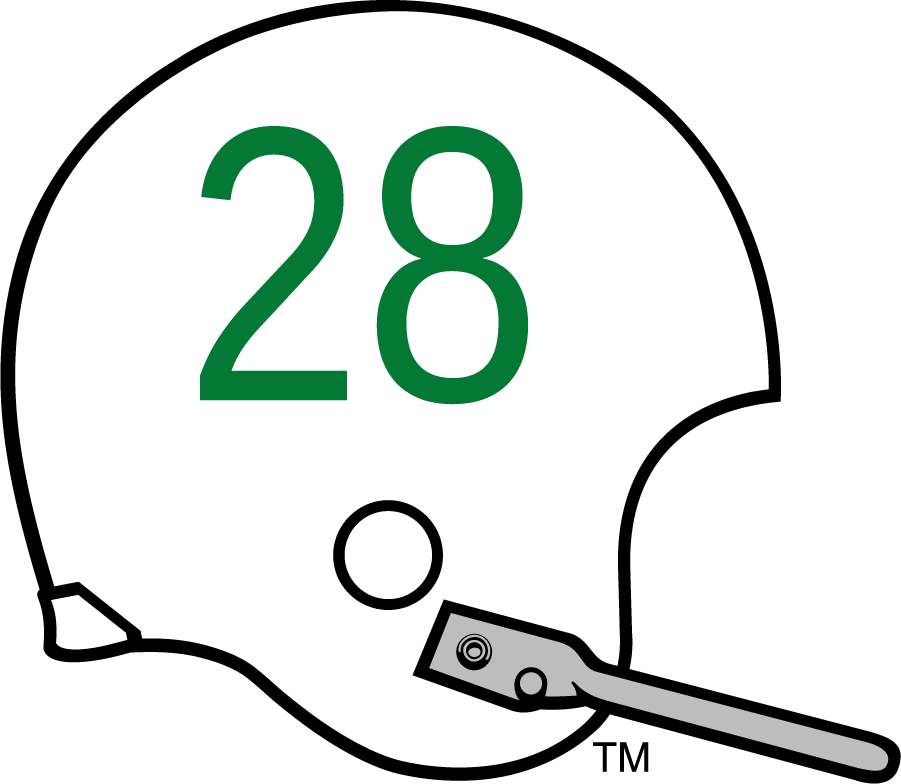 North Texas Mean Green 1964-1966 Helmet diy iron on heat transfer